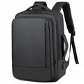 Rilibegan Men Travel Backpack Expand Oxford Big Capacity USB Charge