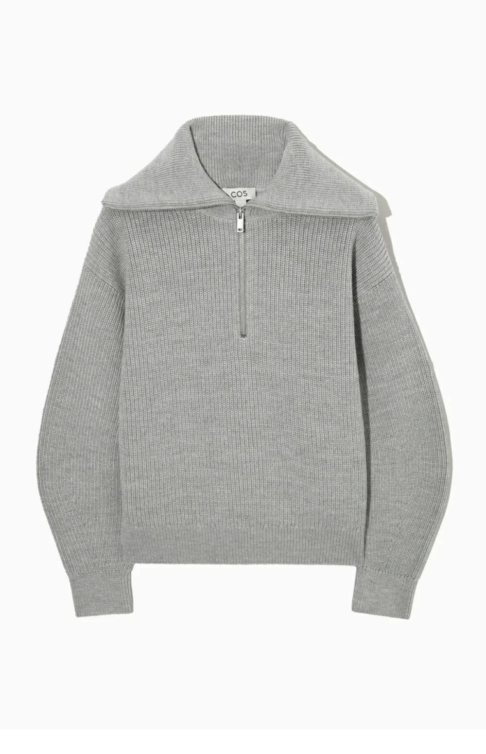 YAZHIMEI Open-Neck Wool Blend Knit Sweater for Women