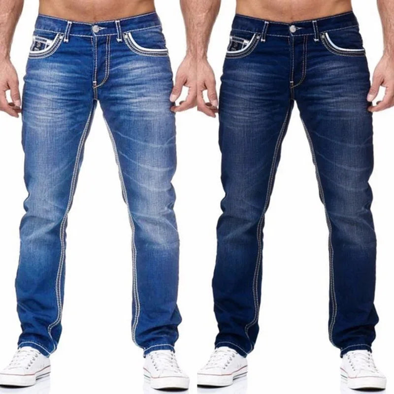 Classic Straight Jeans — Refined Denim