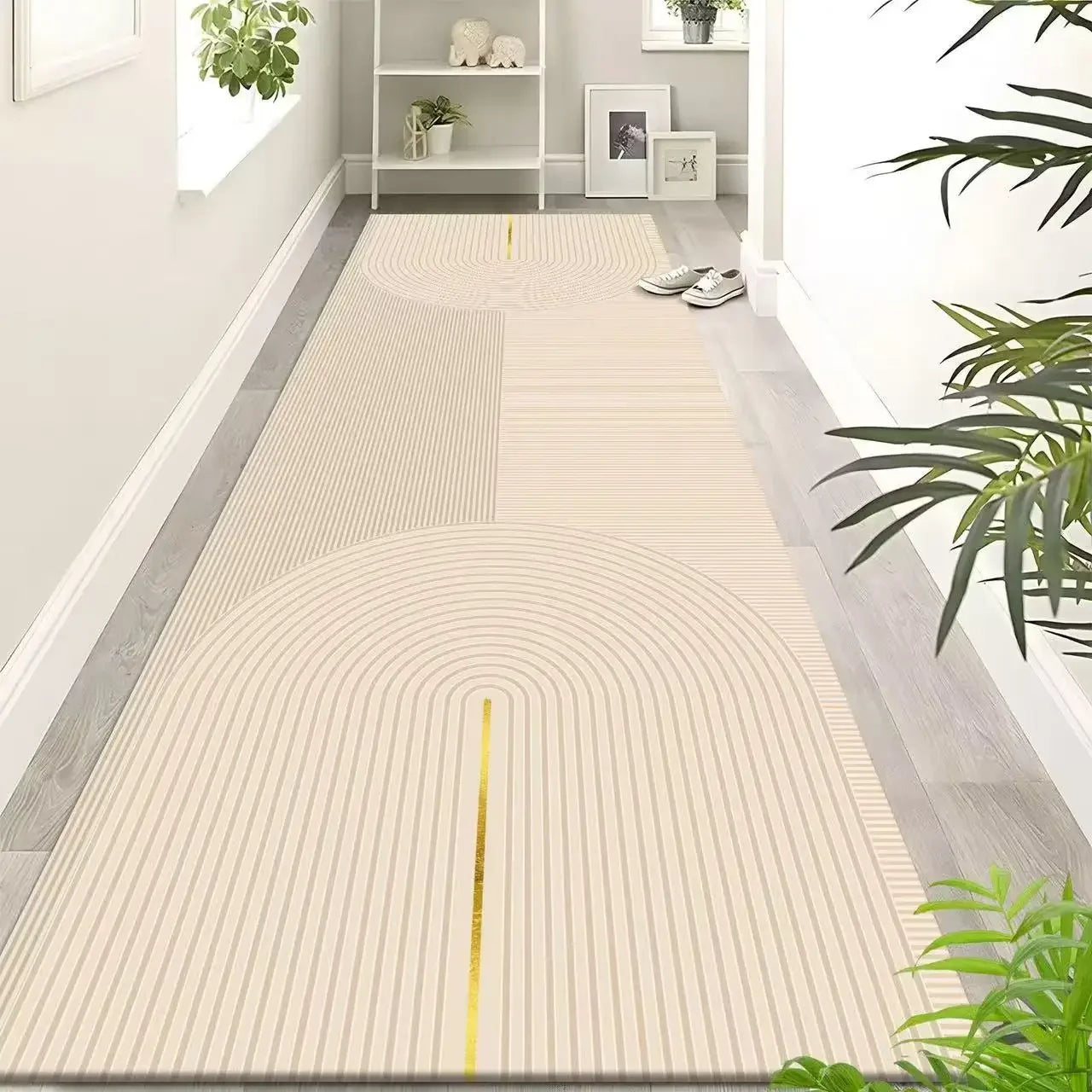 Modern Luxury Aisle Walkway Carpet Hallway Passageway Decor Area Rug Corridor Long Runner Doorway Floor Mat Non-slip tapis salon