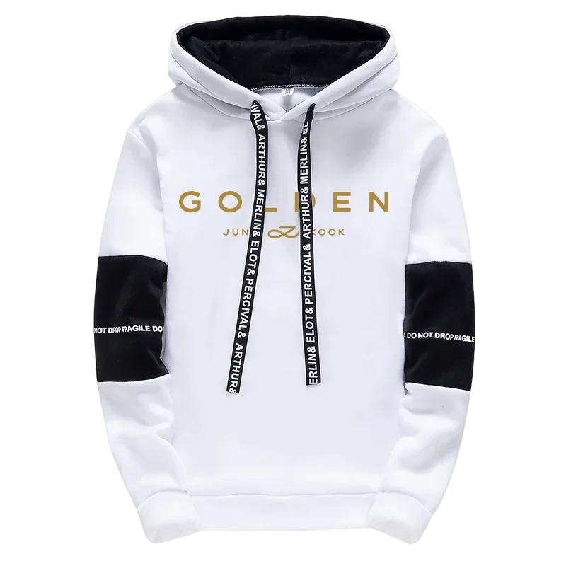 Jung Kook Fans Hoodie All Season Women's Daily Casual Sports Hooded Sweatshirts 2025 K-pop Hoody Streetwear Women's Clothes
