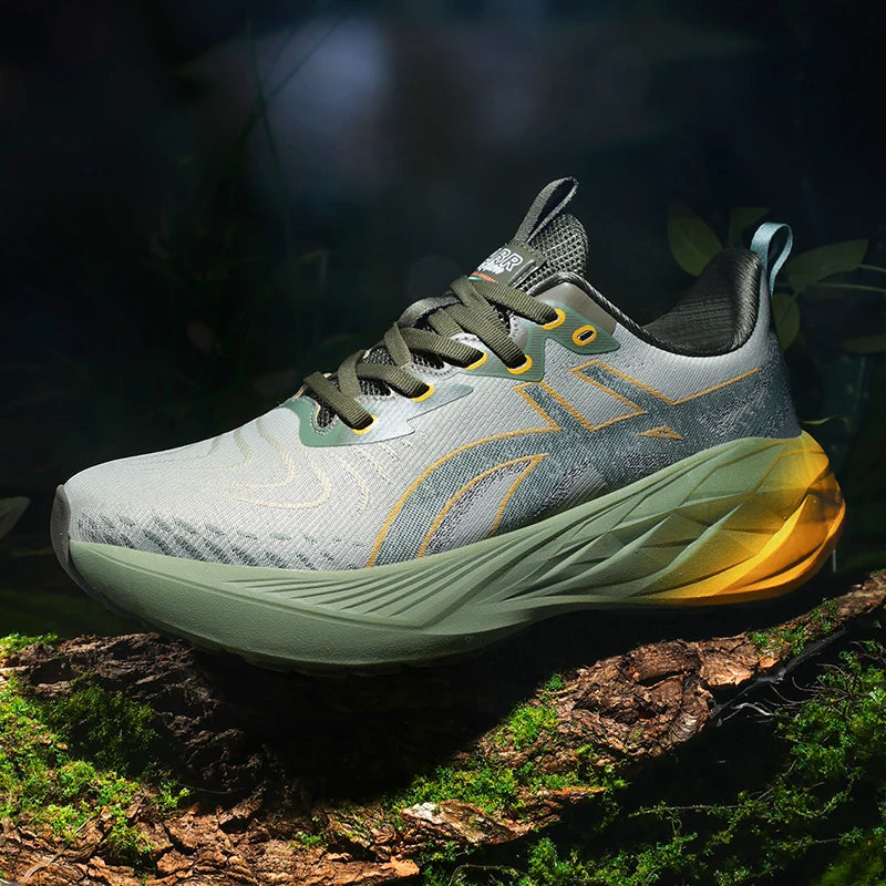 Running Shoes Training Specialty Marathon Men Sports Breathable Lightweight Comfortable Nonskid Leisure Sneakers