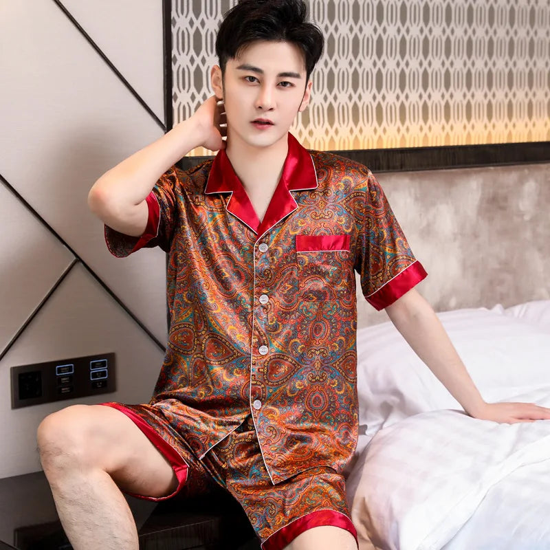 Silky Sleep Outfits for Men