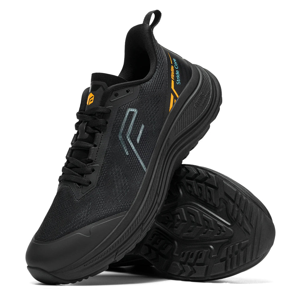 Fitville Men's Soft Running Shoes Wide Design Athletic Walking Trainers Lightweight Comfortable Sport Sneakers for Swollen Feet