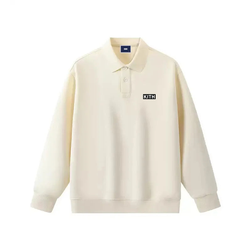 Autumn Winter High Quality Sweatshirts Cotton Brand Embroidery Logo Casual Hoodie Men Long Sleeve Women Polo Tracksuit Tops