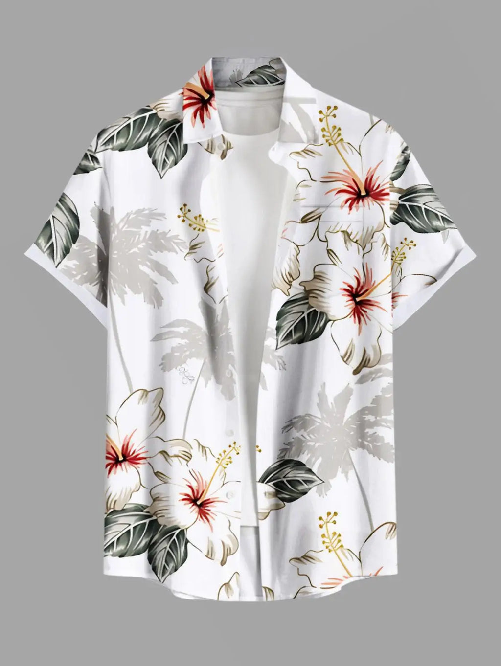 Couple Summer Outfit  - Floral Shirt & Chic Dress