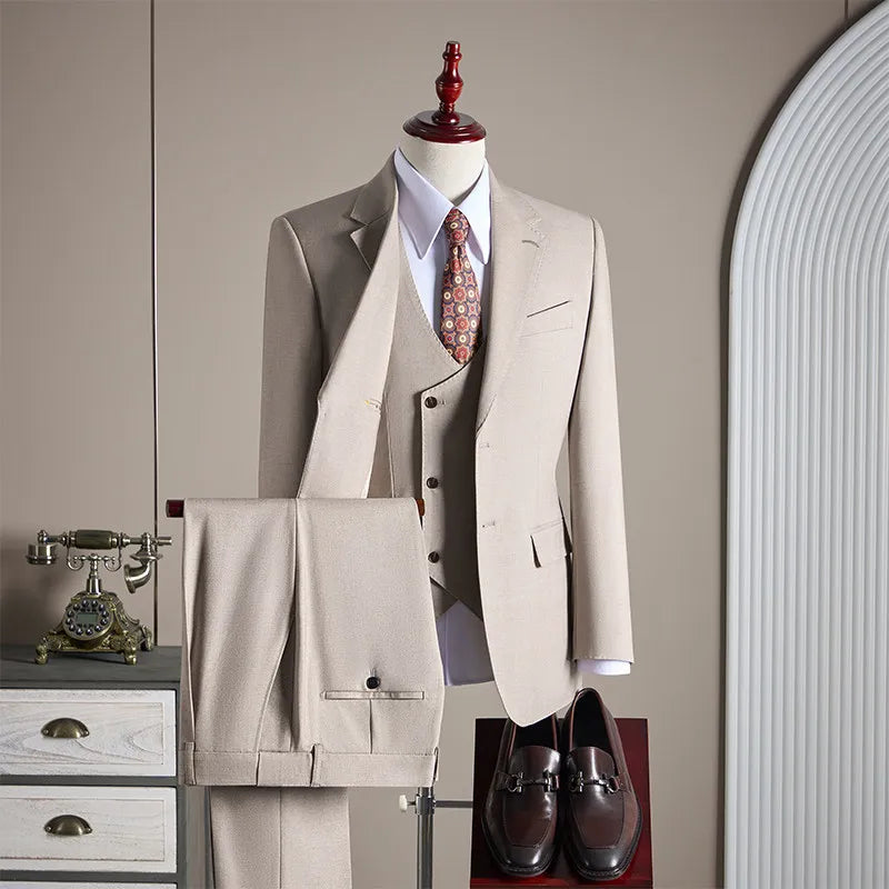High-End Wool Men's Wedding