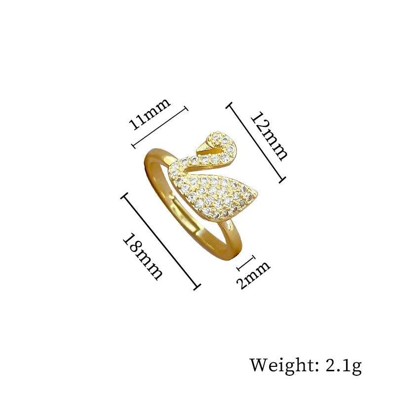 Charm Full Zircon Shiny