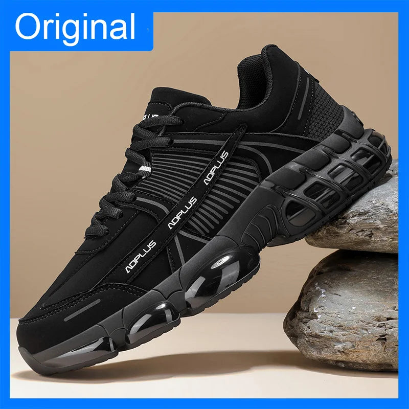 Men's Sports Shoes Light Anti-Slip Rebound Flat Bottom Outdoor Walking Leisure Shoes Autumn Fashion Versatile Running Shoes