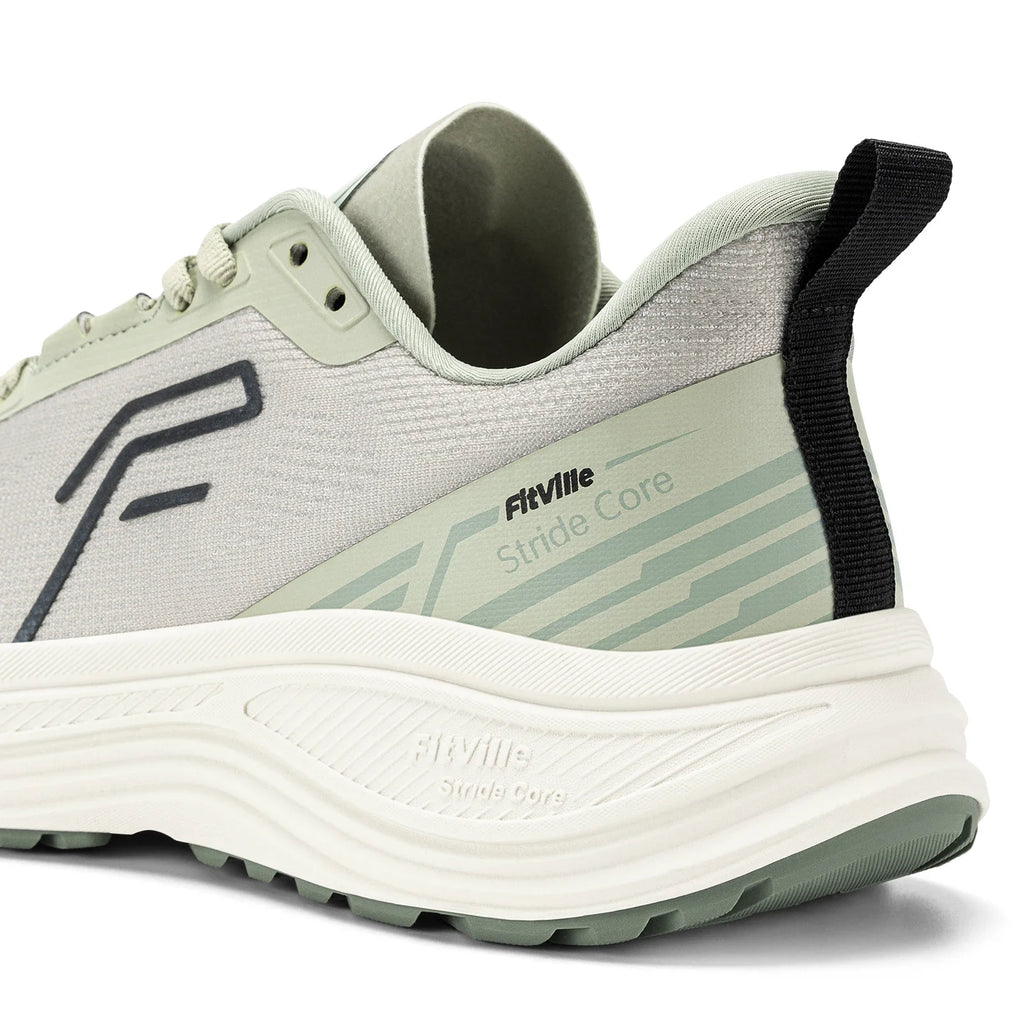 Fitville Men's Soft Running Shoes Wide Design Athletic Walking Trainers Lightweight Comfortable Sport Sneakers for Swollen Feet