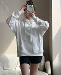 Women Fleece Lined Slim Fit Hoodie Soft Skin-Friendly Lightweight Warm Pullover Casual Hooded Sweatshirt for Daily Wear