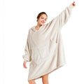 Women's winter warmable blanket
