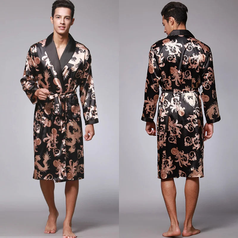 Men Summer Autumn Kimono