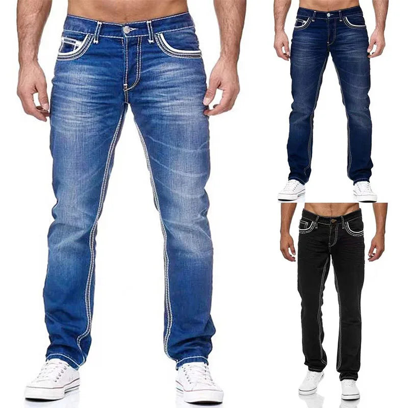 Classic Straight Jeans — Refined Denim