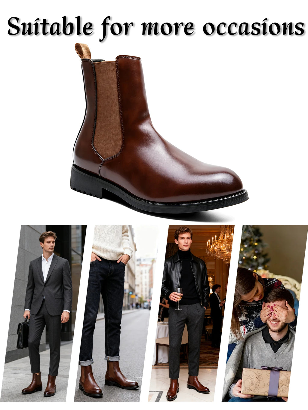 Classic Designer Men Chelsea