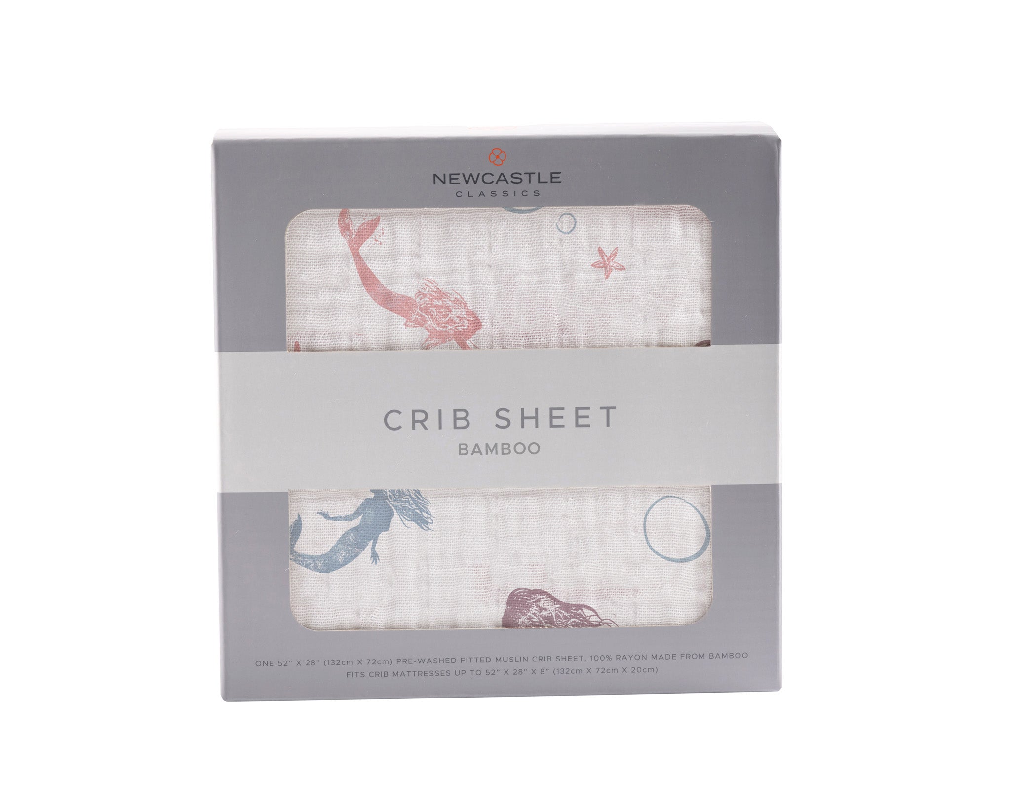Bamboo Muslin Crib Sheet