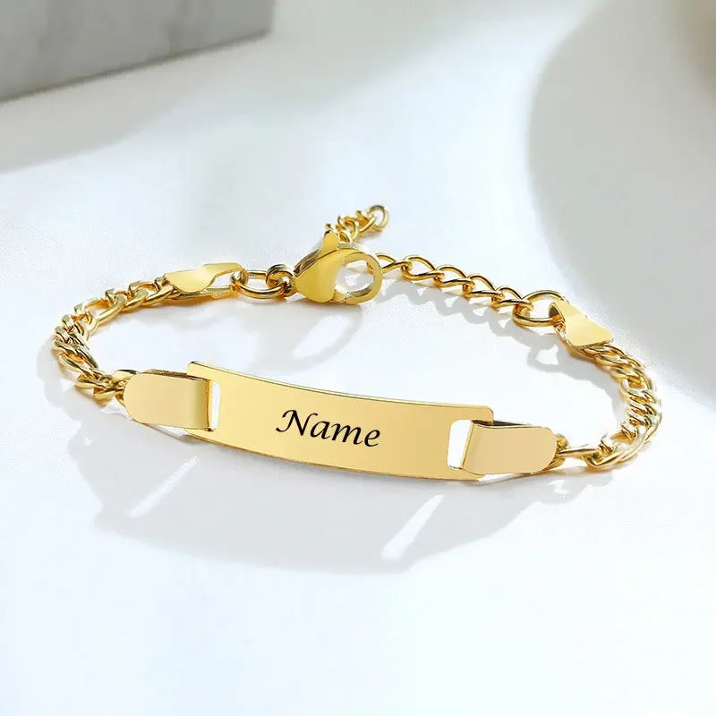 Personalize Baby Name Bracelets