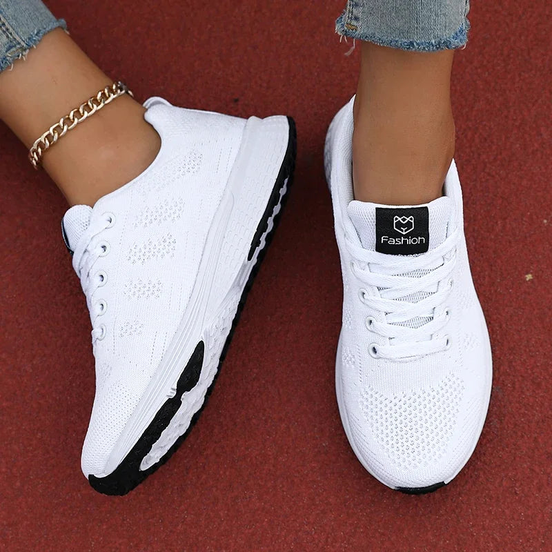 Running Shoes for Women - Breathable Casual Sneakers - Luxury Brand Sport Shoes - Summer Fashion Light Basketball Tennis Walking Shoes
