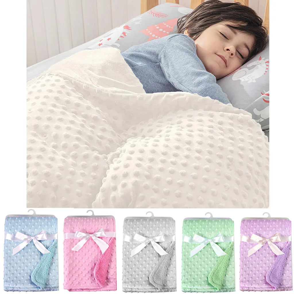 Baby Blanket & Swaddling Thermal Soft Fleece Blanket