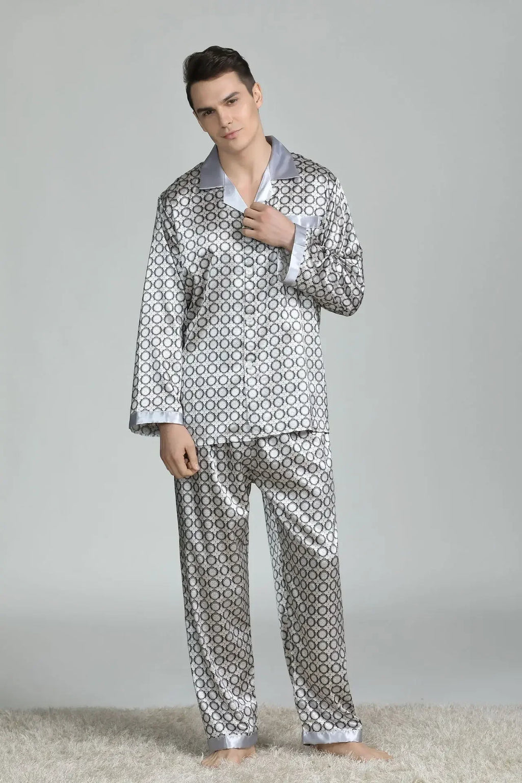 Silky Sleep Outfits for Men