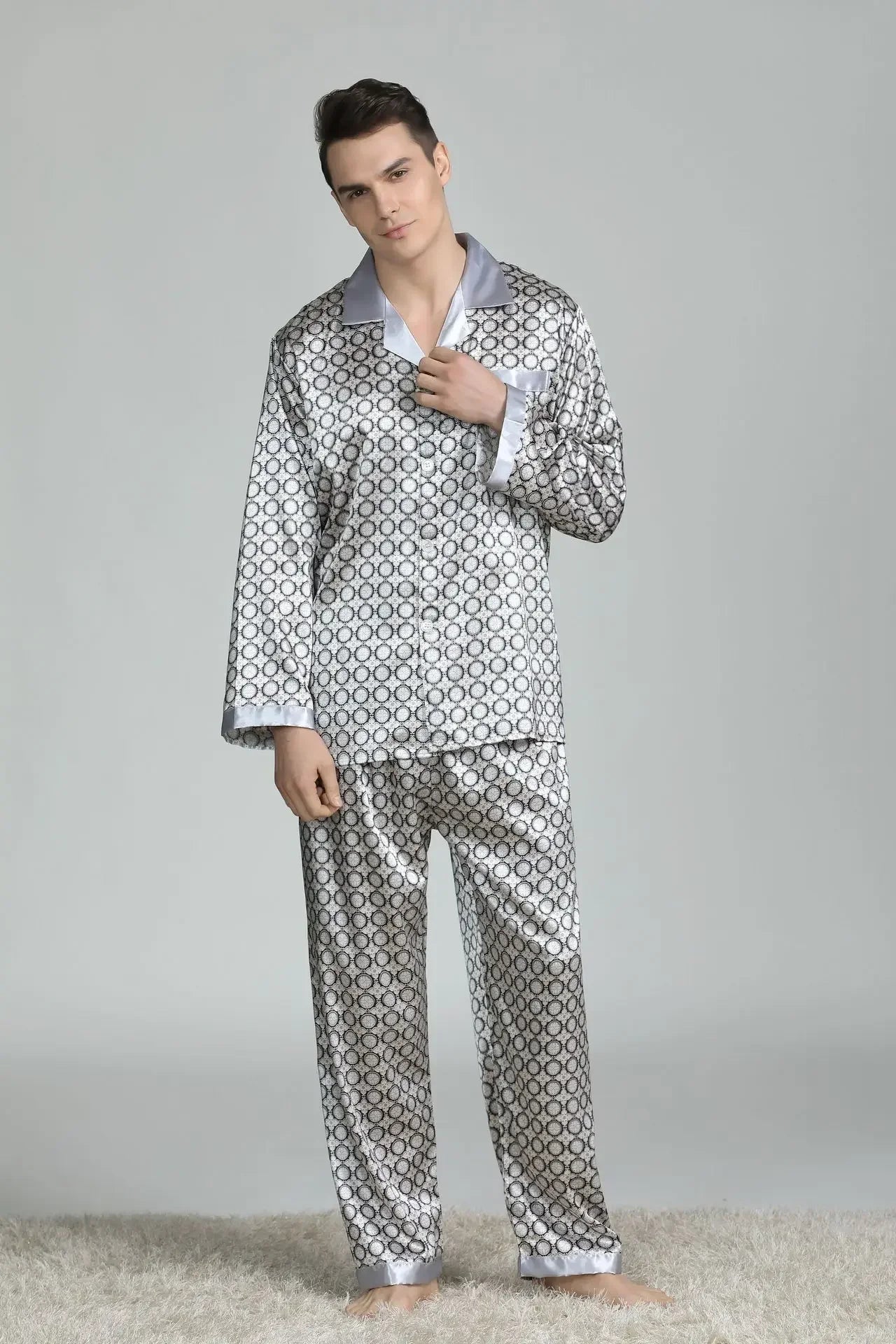 Silky Sleep Outfits for Men