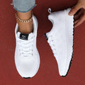 Women's Casual Flats Sports Shoes Mesh Breathable Trainers Ladies Shoes Platform Female Sneakers for Women Tennis Shoes