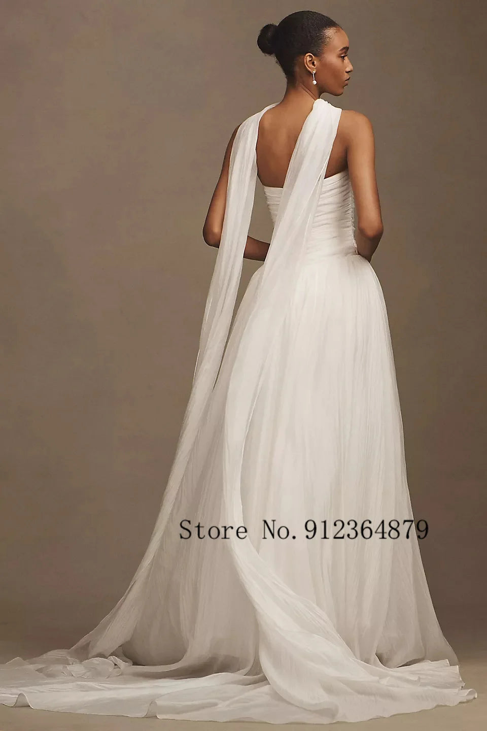 Custom Made Pleat Strapless