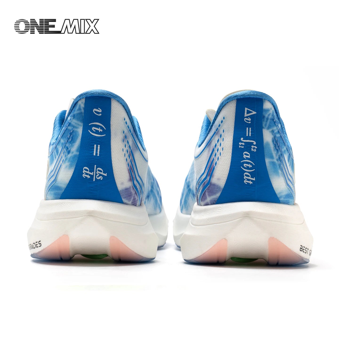 ONEMIX-Nylon Carbon Board Marathon Running Racing Shoes, Professional Stable Support, Shock-relief, Ultra-light Rebound Sneaker