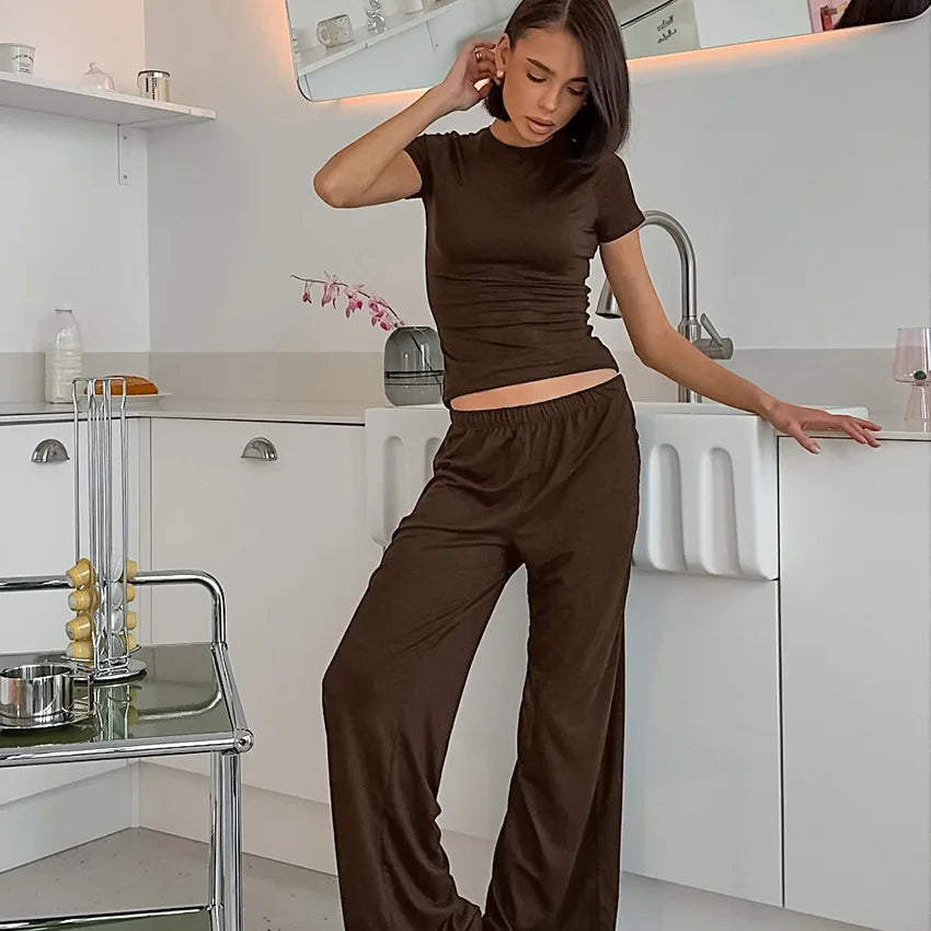 Casual Loose Crop Top