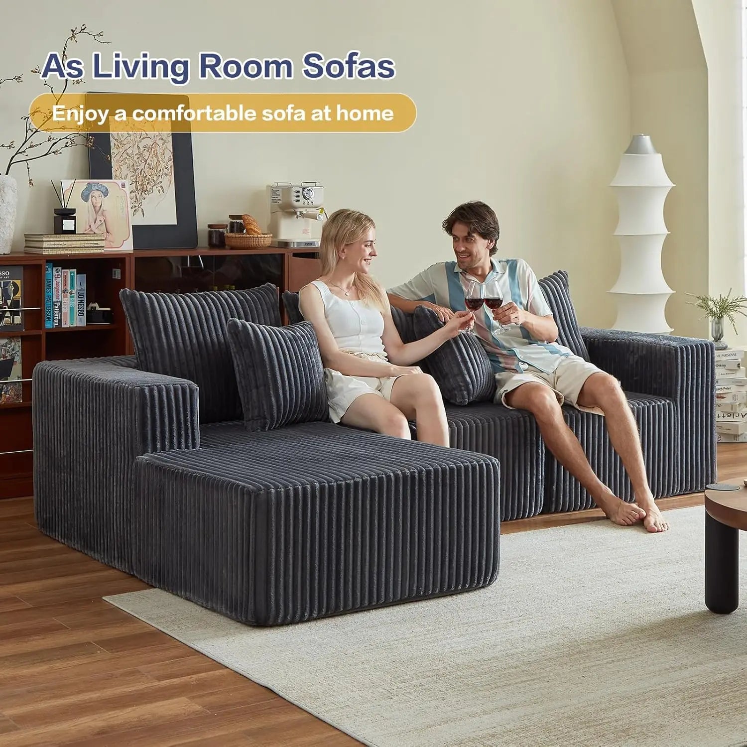 Madeleine L-Shaped Sectional Sofa