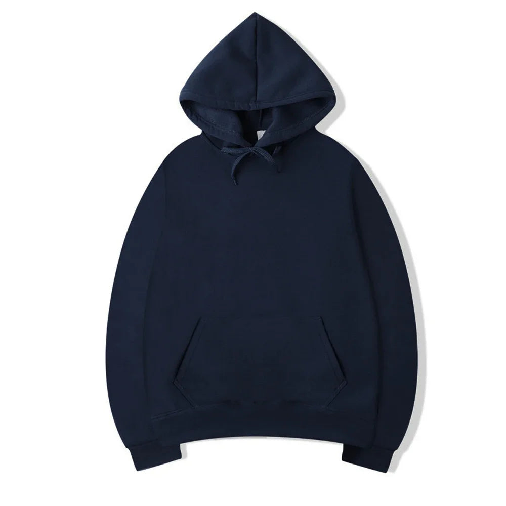 Men's & Women's Casual Oversized Hoodie Sweatshirt - Black