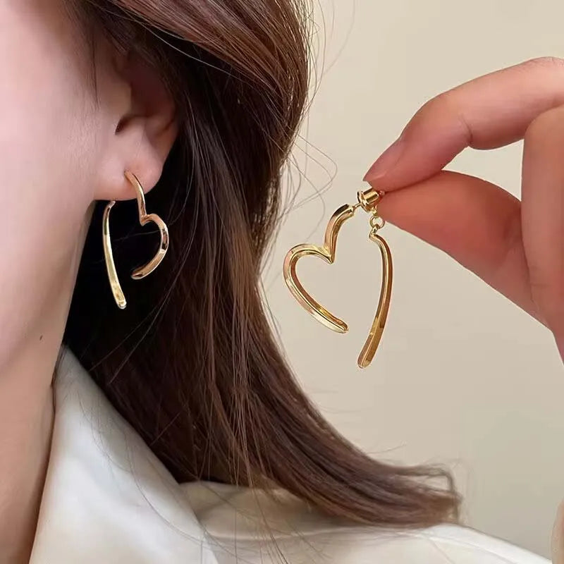 Vintage Gold Color Heart