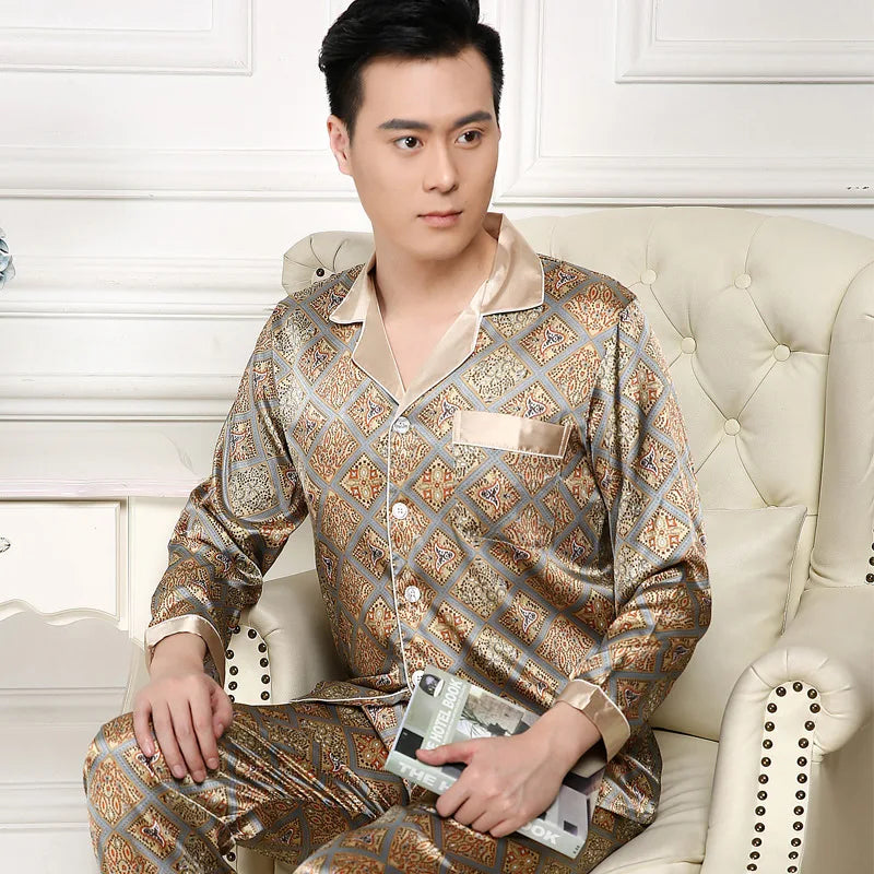 Silky Sleep Outfits for Men