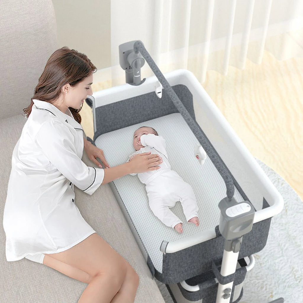 Baby Bassinet,Automatic Electric Rocking
