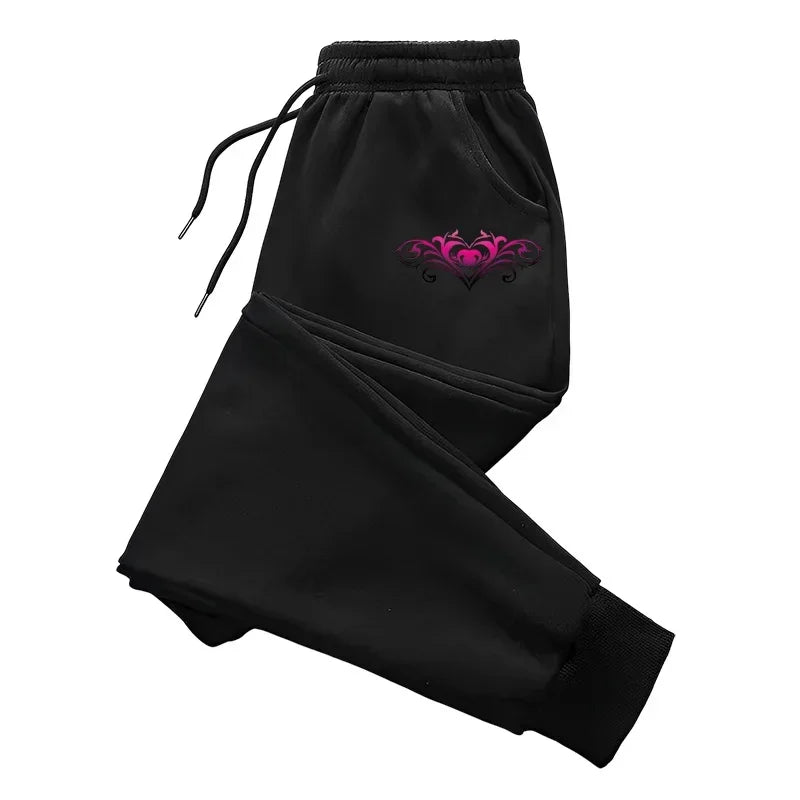 Quality Women's Sweatpants Fashion Printing Casual Street Pants Outdoors Jogging Sports Trousers Daily Office Home Woman Pants