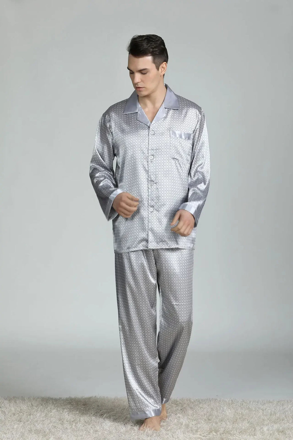 Silky Sleep Outfits for Men