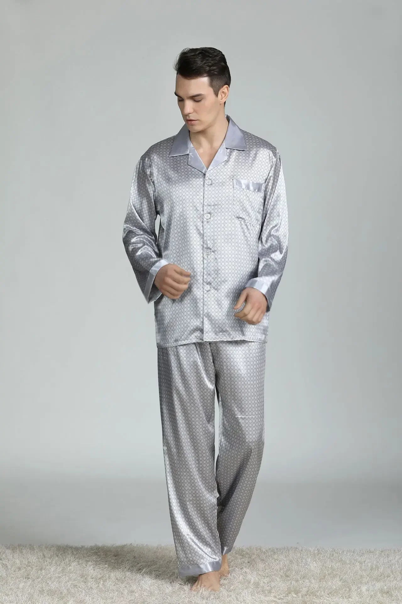 Silky Sleep Outfits for Men
