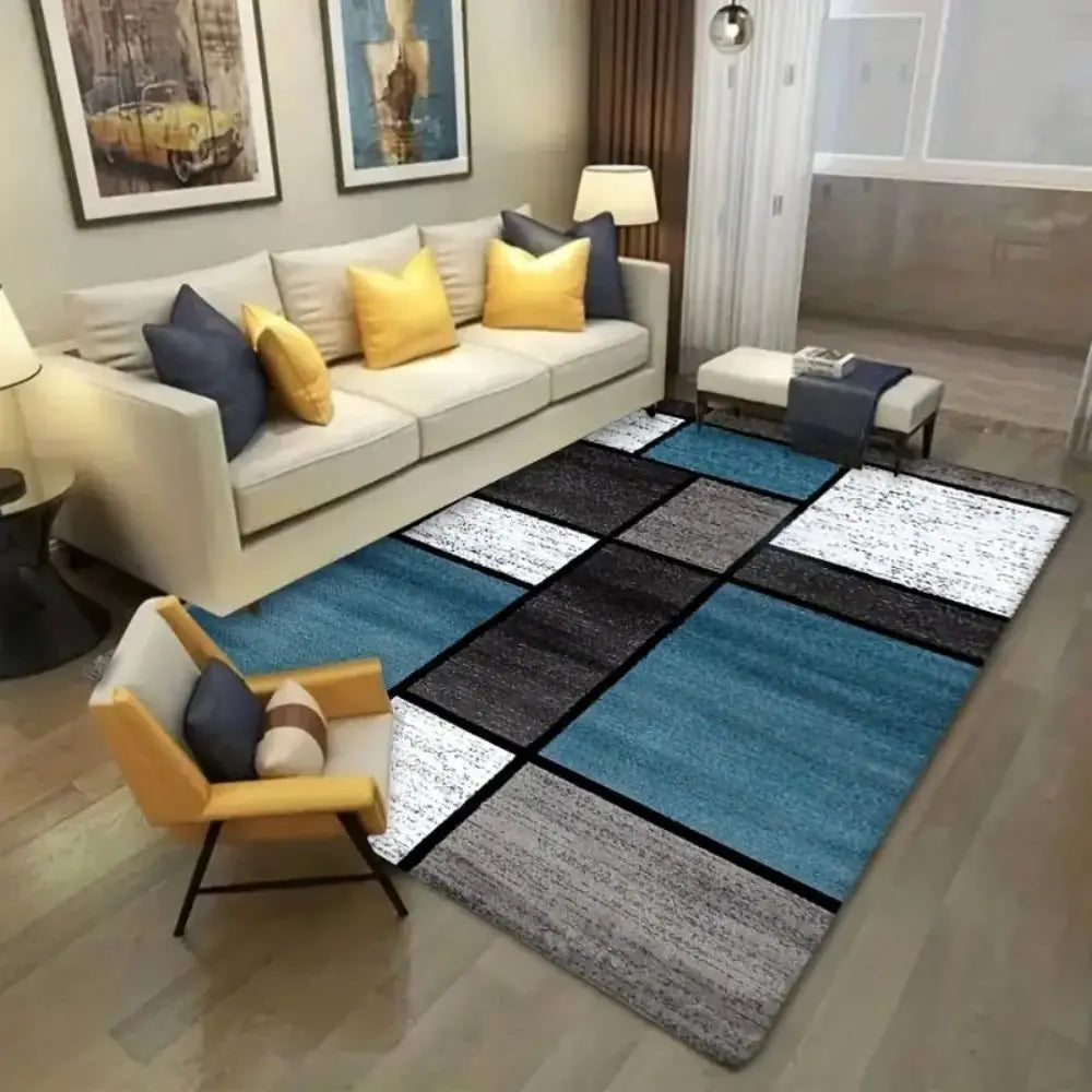 VIKAMA Nordic Luxury Area Rugs, Living Room Coffee Table Mats, Bedroom Side Cushions, Entrance Floor Mats, Home Decorations