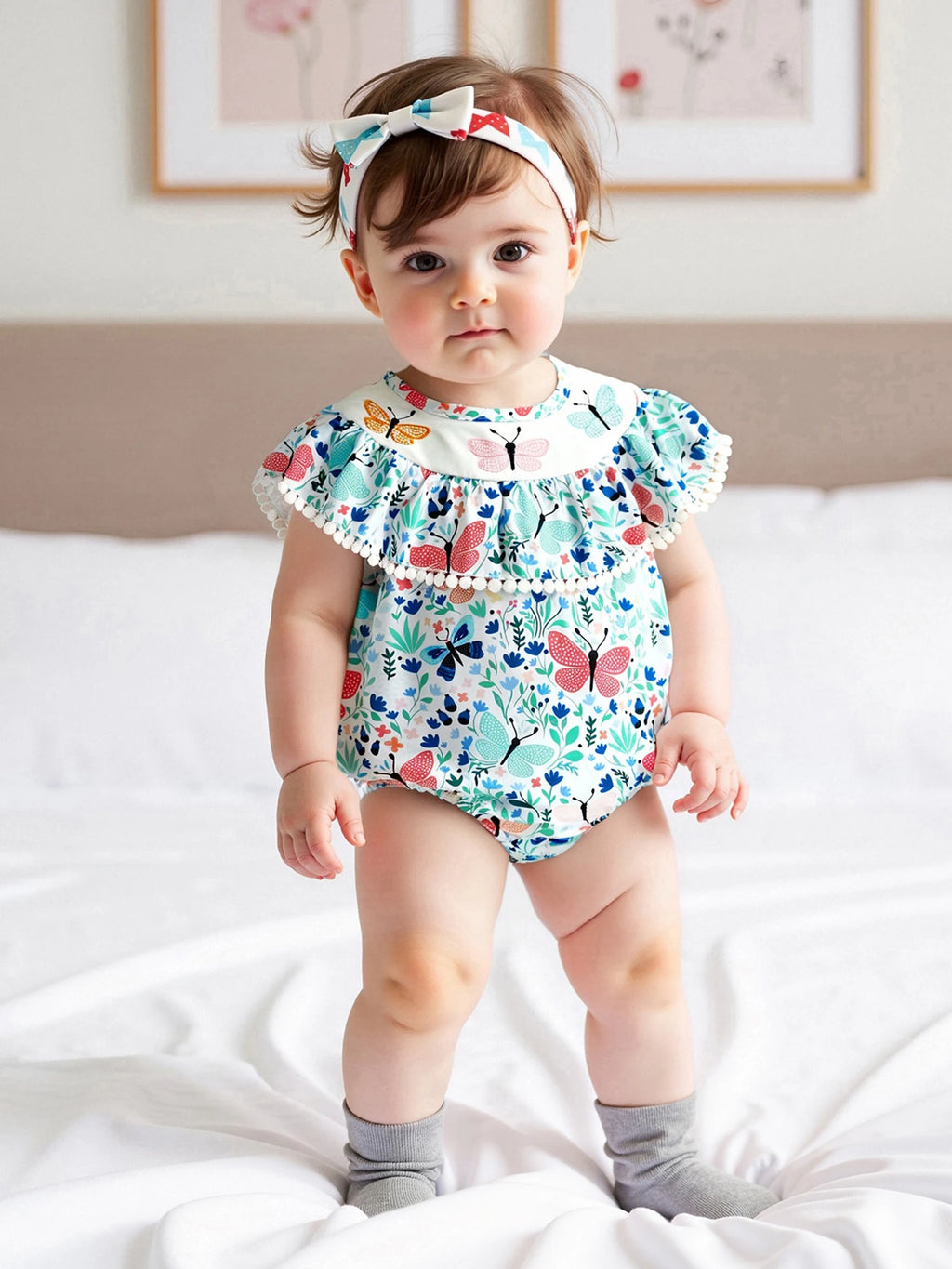 Adorable Infant Summer Romper