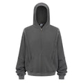 ZODF Retro Winter Man 430gsm Zipper Cotton Hoodies Unisex Heavy Weight Washed Loose Edge Zip-up Hooded Coats HY1125