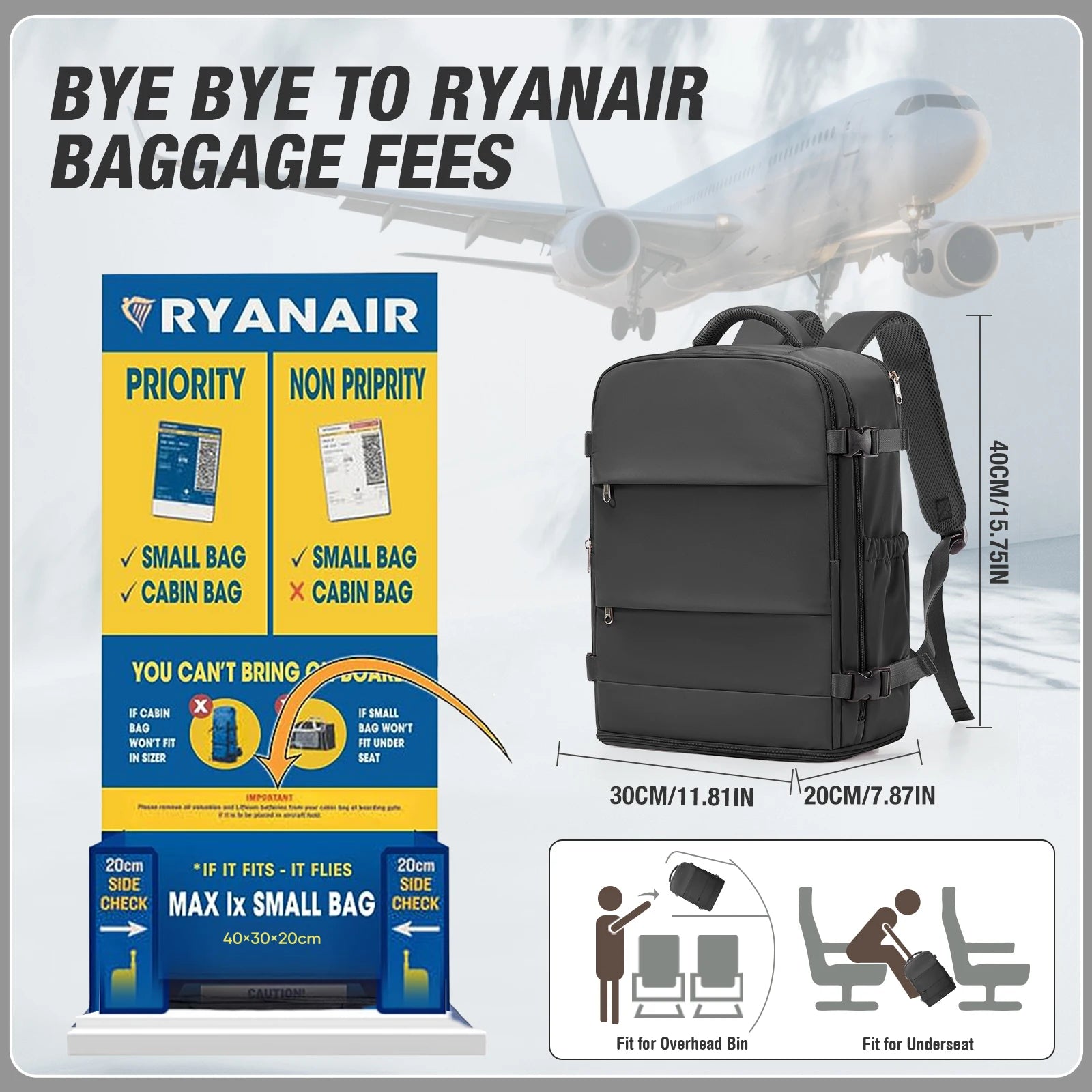 Women Men Hand Luggage