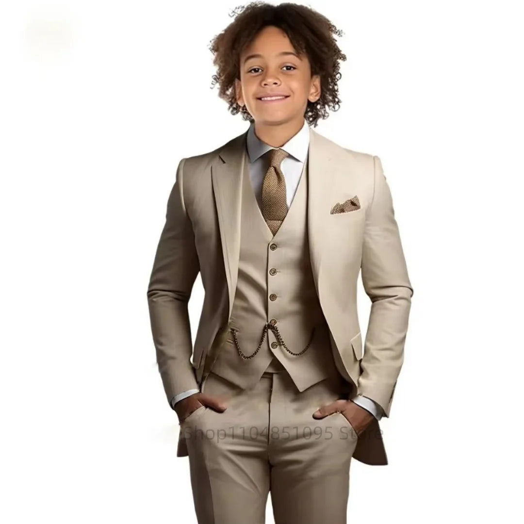 Khaki Boys Suit 3