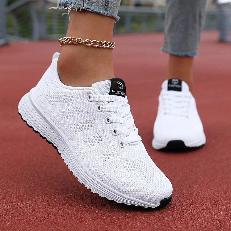Running Shoes for Women - Breathable Casual Sneakers - Luxury Brand Sport Shoes - Summer Fashion Light Basketball Tennis Walking Shoes