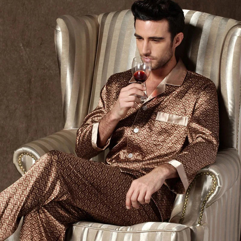 Silky Sleep Outfits for Men