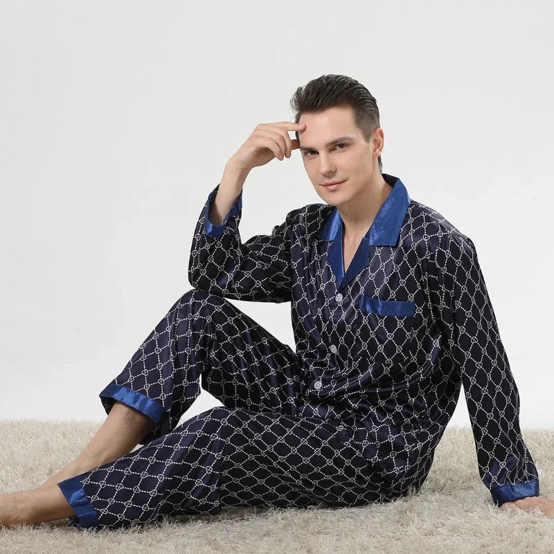 Silky Sleep Outfits for Men