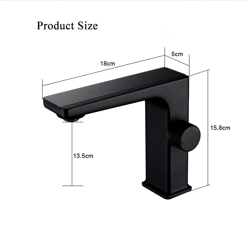 Digital Display Bathroom Basin