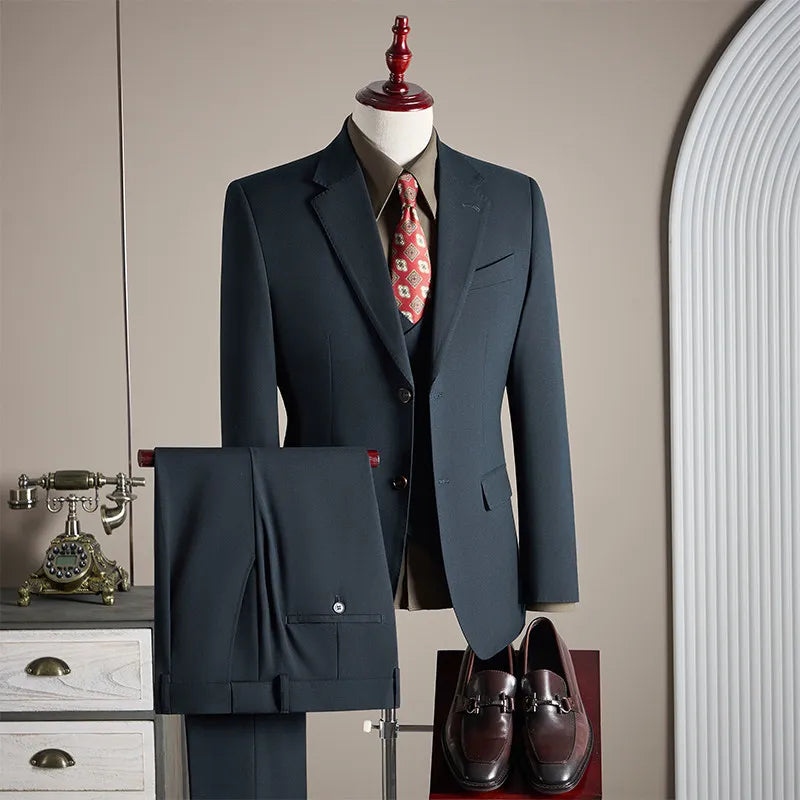 High-End Wool Men's Wedding