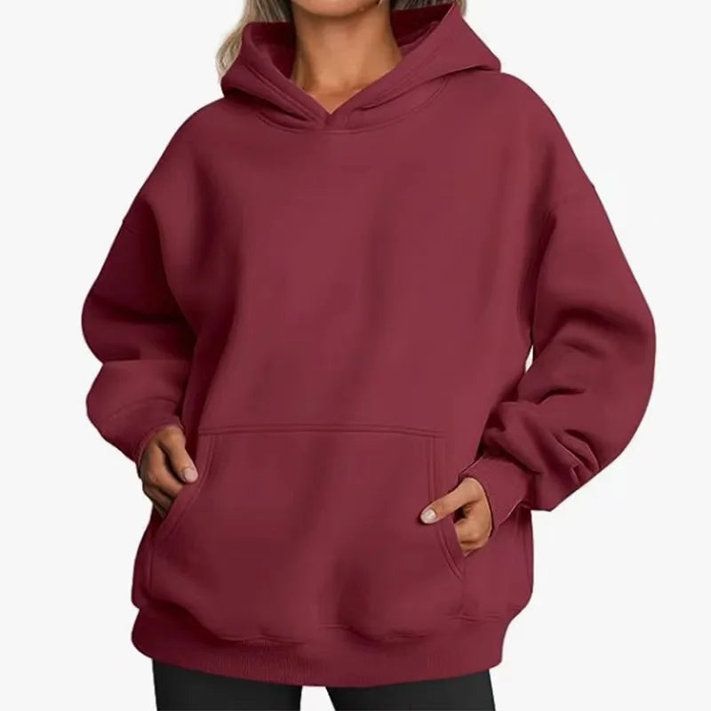 New Men Casual Hoodies Women Fleece Warm Hoodies Spring Autumn Pullovers Fashion Black Multiple Colour Oversized Sweatshirts Top