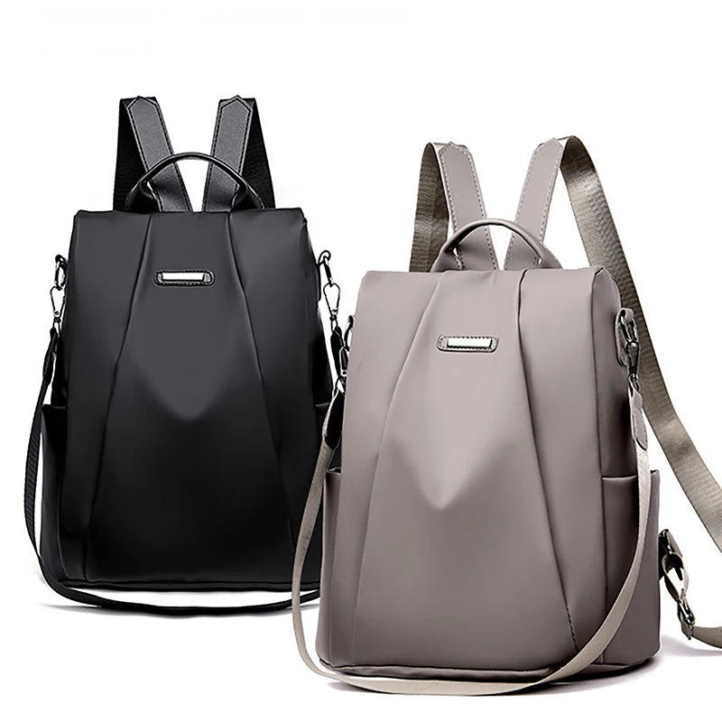New Fashion Large-capacity Anti-theft Nylon Backpack Lightweight