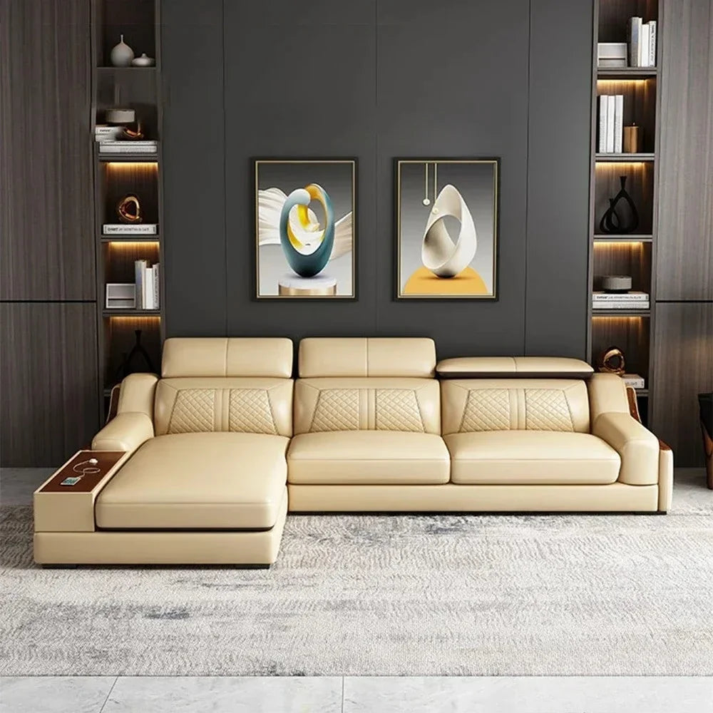 Milano Leather Sofa — Designer Collection